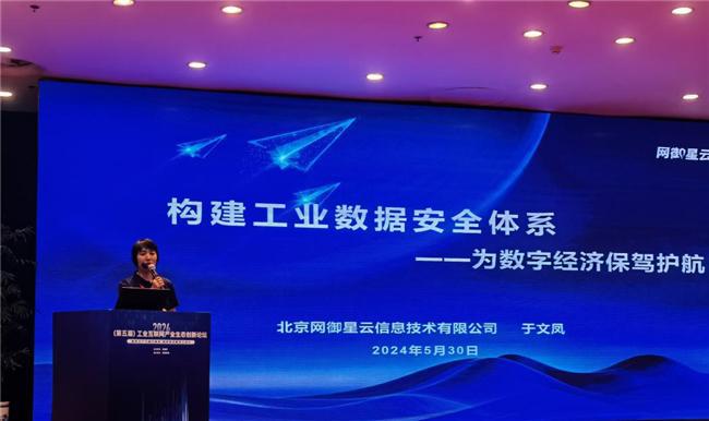 九游娱乐：荣耀时刻网御星云荣获“2024工业互联网新质力百佳企业”！(图1)