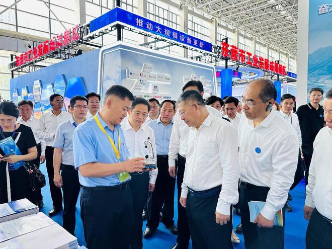 九游娱乐：山东举办全国首个工业领域设备更新和技术改造题材类展会(图3)