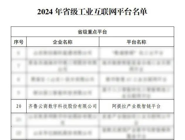 九游娱乐网站：齐鲁云商：山东省级工业互联网平台引领编织数字经济新蓝图(图2)
