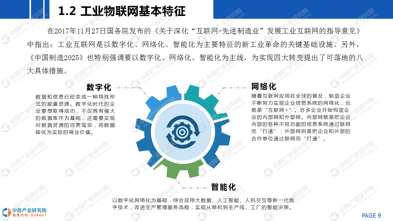 九游娱乐平台：中商产业研究院：《2020年中国工业互联网行业市场前景及投资研究报告》发布(图2)