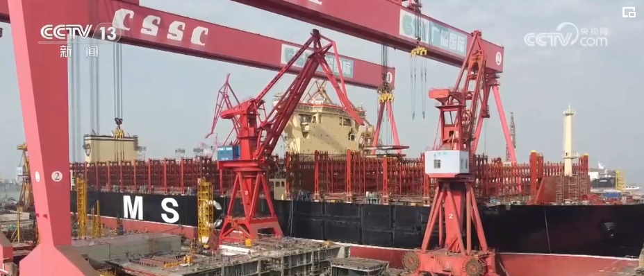 九游娱乐平台：智能化、绿色化！中国造船业高质量发展跑出“加速度”(图1)