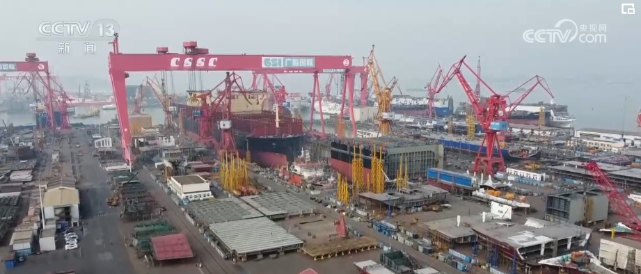 九游娱乐平台：智能化、绿色化！中国造船业高质量发展跑出“加速度”(图4)