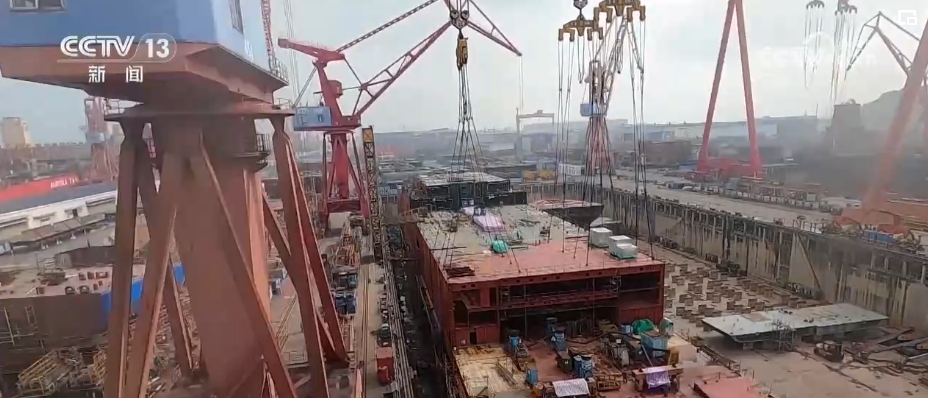 九游娱乐平台：智能化、绿色化！中国造船业高质量发展跑出“加速度”(图7)