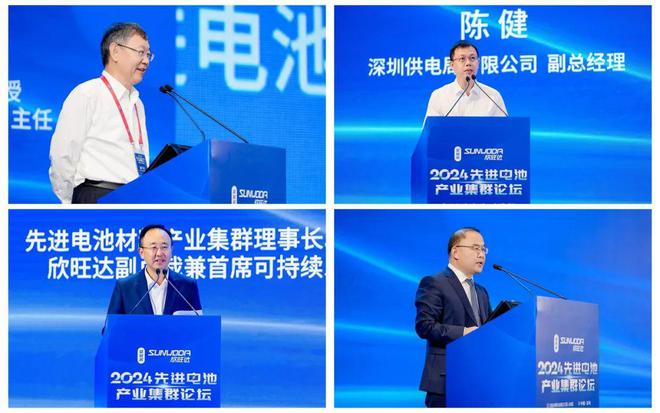 九游娱乐：集群汇聚新质生产力绿色孕育能源新动能——2024先进电池产业集群论坛举行(图2)