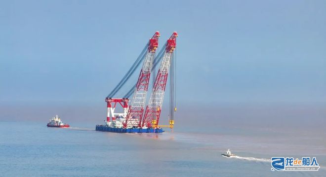 九游娱乐：国内最强！“海上建桥利器”启航！(图1)