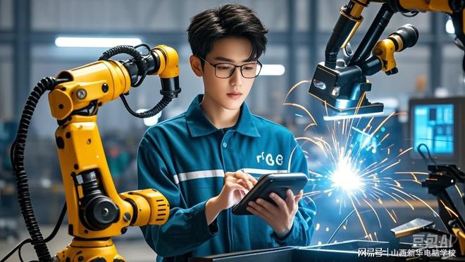 九游娱乐：我在新华学焊接(图1)
