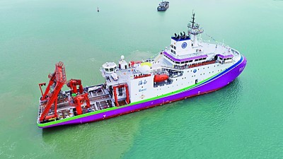 九游娱乐平台：设计拥有完全自主知识产权“探索三号”正式入列(图1)