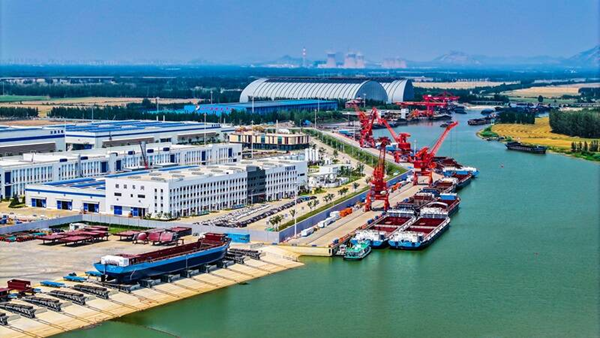 九游娱乐：济宁：新能源船舶制造跑出内河航运绿色智能加速度(图2)