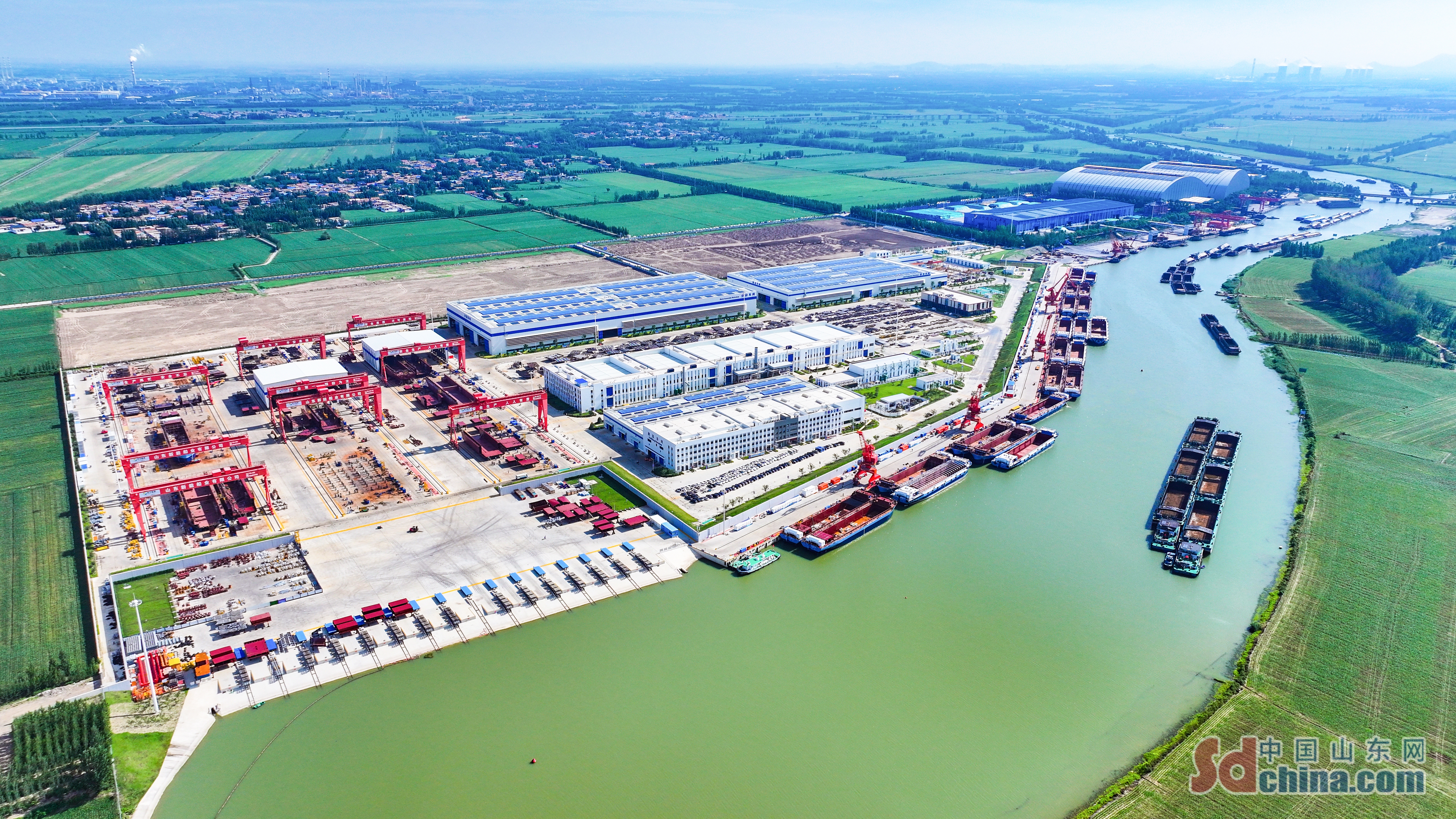 九游娱乐网站：了不起的中国创造｜运河畔的产业高地玩出转型升级“新花样”(图1)