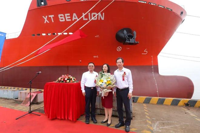 九游娱乐网站：王牌船型首制船顺利交付！航运界(图1)