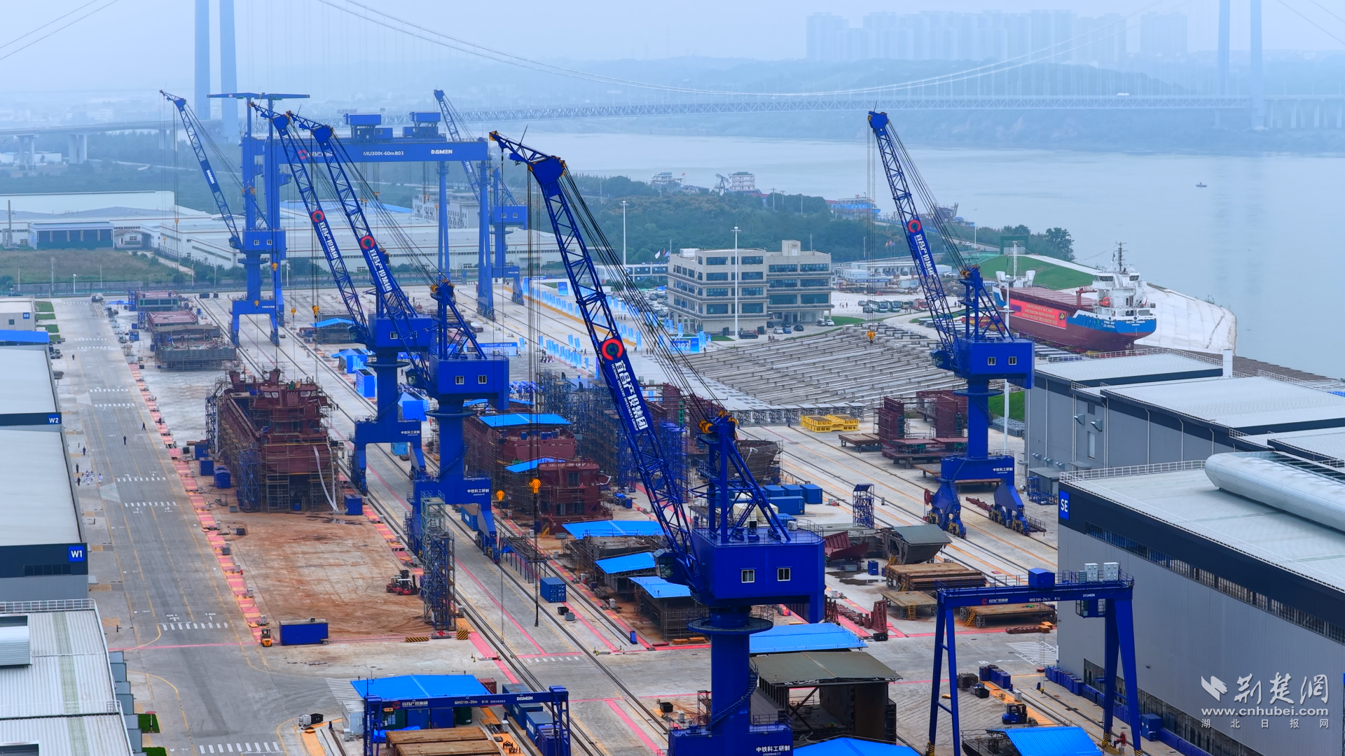 九游娱乐平台：宜昌产投（宜都）绿色智能船舶产业园开园(图3)