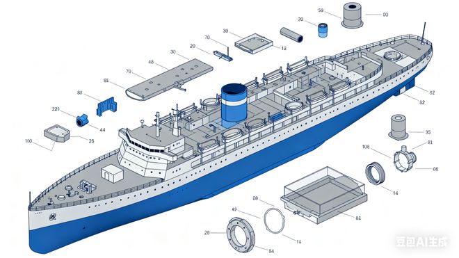 九游娱乐平台：新船舶制造！英国GenDSOM用AI+3D打印全闭环造船(图6)
