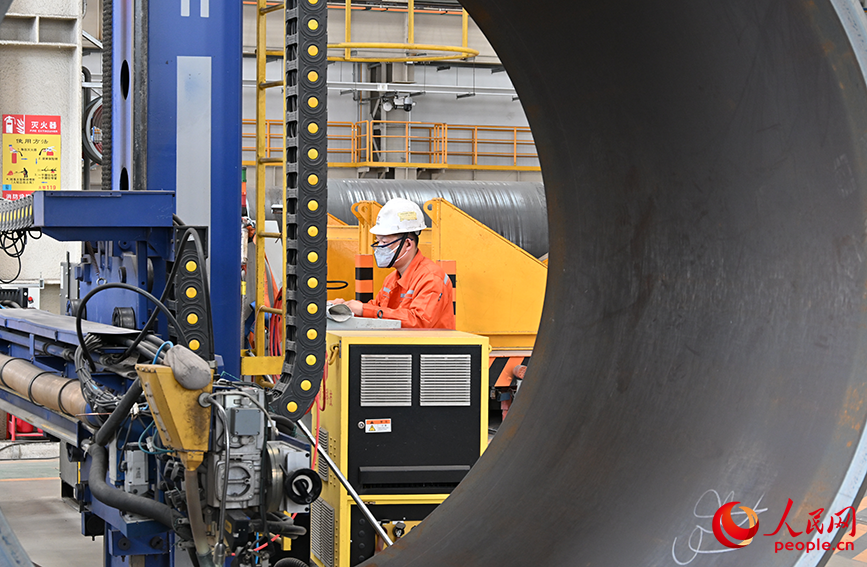 九游娱乐网站：海油工程天津智能制造基地：向智向新逐梦海洋(图2)