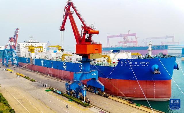 九游娱乐平台：15万吨级智慧渔业养殖工船“国信1号2-2”在青岛交付(图3)