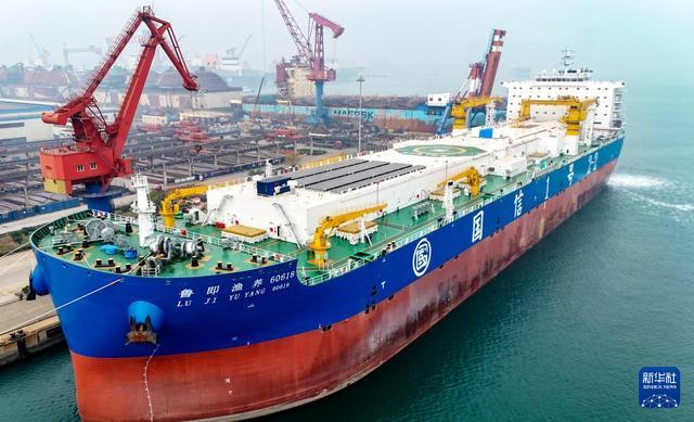 九游娱乐平台：15万吨级智慧渔业养殖工船“国信1号2-2”在青岛交付(图4)