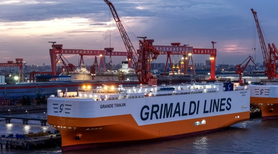 九游娱乐平台：年均交付27艘大船！上海制造满血奔跑原因一个往高一个向下……(图1)