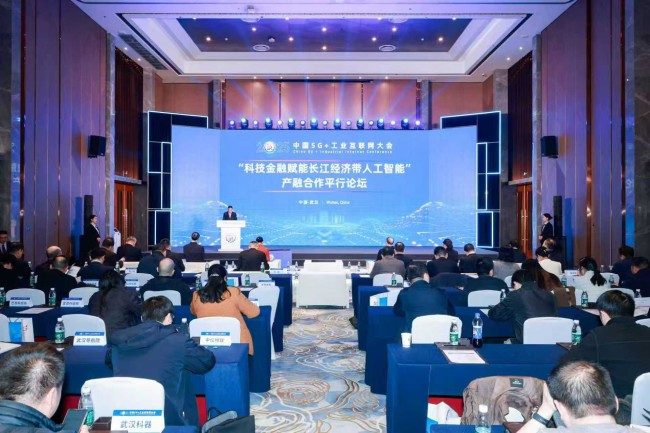 九游娱乐网站：科技金融赋能长江经济带人工智能2025中国5G+工业互联网大会产融合作论坛在武汉举行(图3)