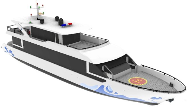 九游娱乐网站：三点水新能源首次亮相海事展发布两款新船型并斩获超十亿订单(图6)