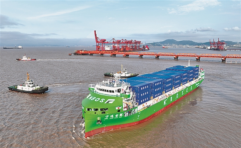 九游娱乐：智能航运通达五洲——新质生产力引领我国航运产业高质量发展(图1)